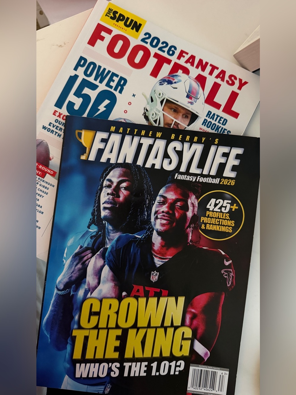 New 2026 Fantasy Football Magazines Bundle